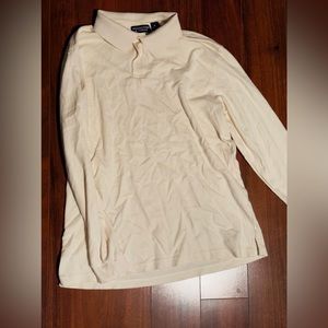Roundtree & York long sleeved polo sz XL